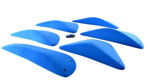 Fiberglass Kit 34 - Wingate Sandstone XL7-10, L2-4 - Slopey Crescent Ledges- Walltopia - KILTER